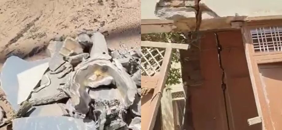 mp:-शिवपुरी-में-आसमान-से-गिरा-रहस्यमयी-सामान,-मकान-ध्वस्त,-मचा-हड़कंप