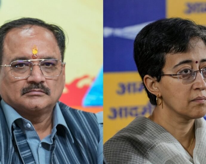 delhi:-किराड़ी-में-विकास-पर-aap-और-bjp-में-टकराव,-वीरेंद्र-सचदेवा-ने-आतिशी-को-दी-चुनौती