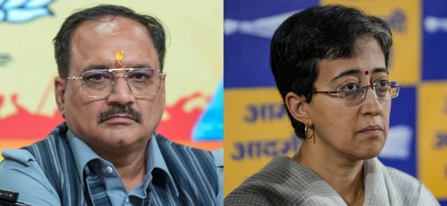 delhi:-किराड़ी-में-विकास-पर-aap-और-bjp-में-टकराव,-वीरेंद्र-सचदेवा-ने-आतिशी-को-दी-चुनौती