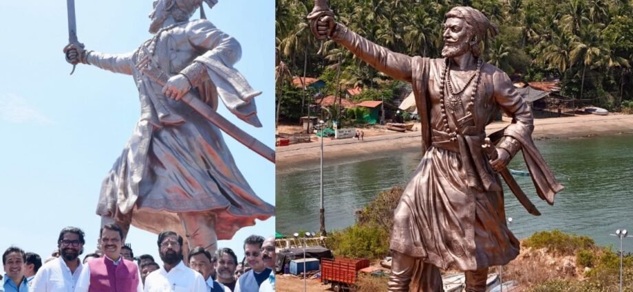 ‘तूफान-भी-नहीं-हिला-सकेगी…’,-मालवण-किले-पर-छत्रपति-शिवाजी-महाराज-की-नई-प्रतिमा-स्थापित